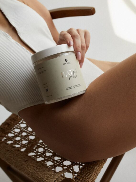 Collagen & Hyaluronic Acid Dead Sea Salt - Ujędrniająco Nawilżająca Sól Do Kąpieli