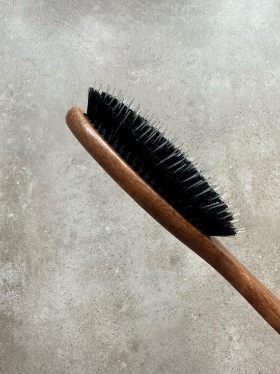 Natural Boar Bristle Massge Hair Brush (LIMITED)